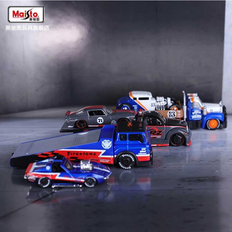 Maisto 1 64 COE 1929 Ford A-Type Design Elite Transport Mold Casting Precision Model Automotive Model Series Gift W250106