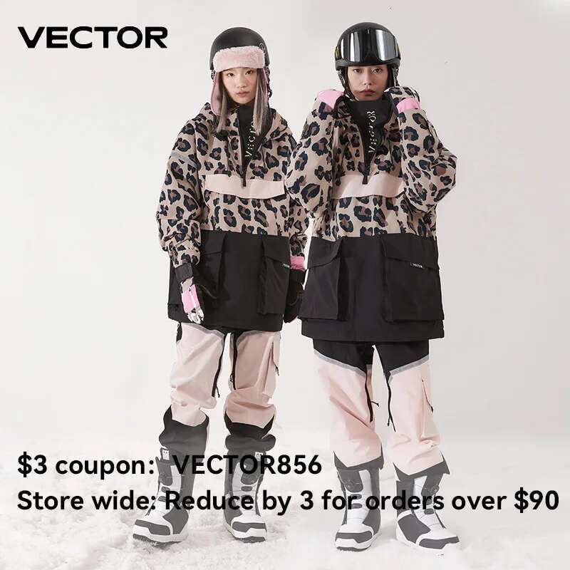 2025 Man Hooded Sweater Reflective Trend Wear Thickened Warmth And Waterproof Equipment Ski Suit Women