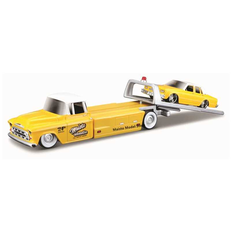 Maisto 1 64 COE 1929 Ford A-Type Design Elite Transport Mold Casting Precision Model Automotive Model Series Gift W250106