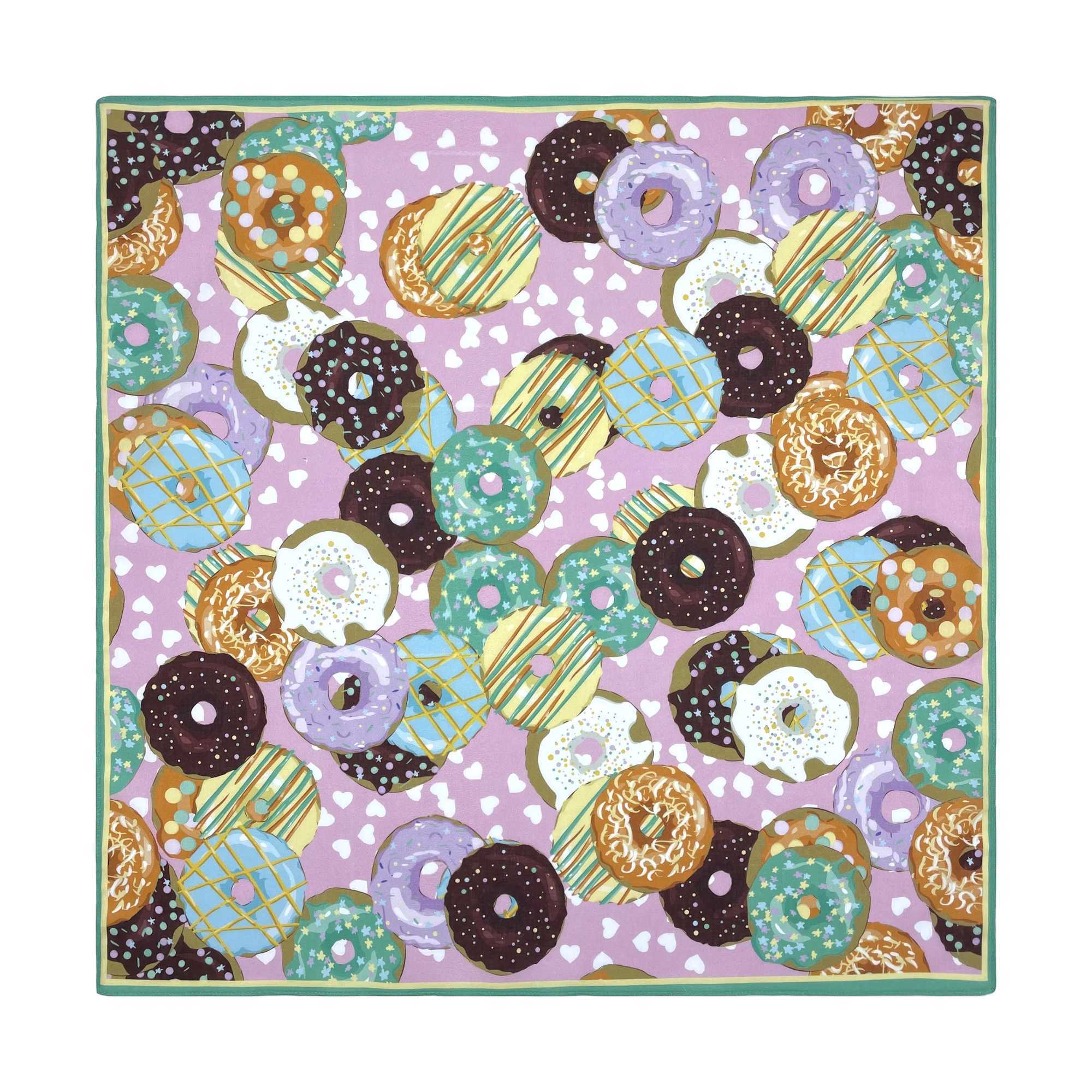 Fashion New Design Womens Beautiful Flowers Retro Hip Hop 100% Cotton Bandana Square Scarf Headband Paisley Women/Girls Gift W250107