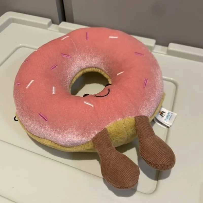 New Sales Original Jelly Cat Fun Donut Plush Doll Creative Toy Super Cute Childrens Toy Doll Accommodation and Bodyguard Girlfriend W250107