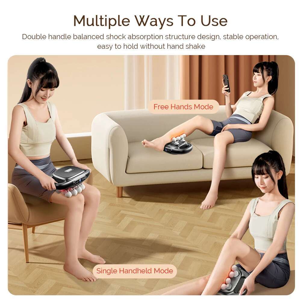 16-Head Fascia Gun High Frequency Vibration Body Massage hine