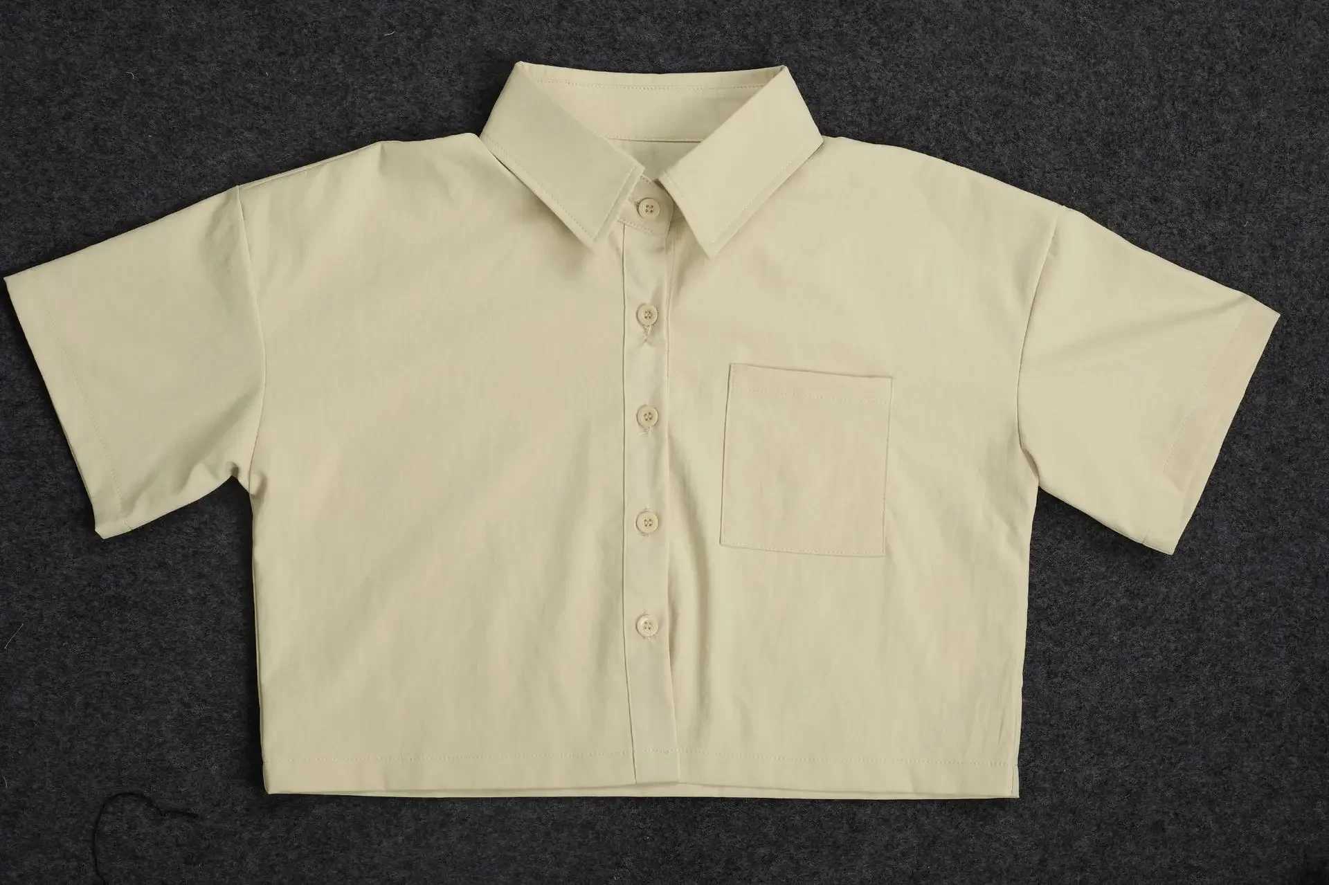 Ele Blouse Set Long Pants Suit Single Breasted Short Sve Shirt Sets Drstring Trousers Suit Work Sets Womens OutfitsXJ250106