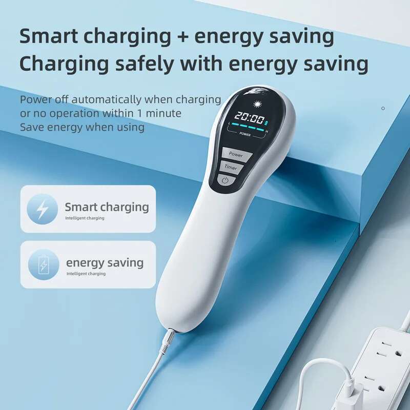 Handheld Infrared Semiconductor Laser Therapeutic Pet Postoperative Physiotherapy Instrument