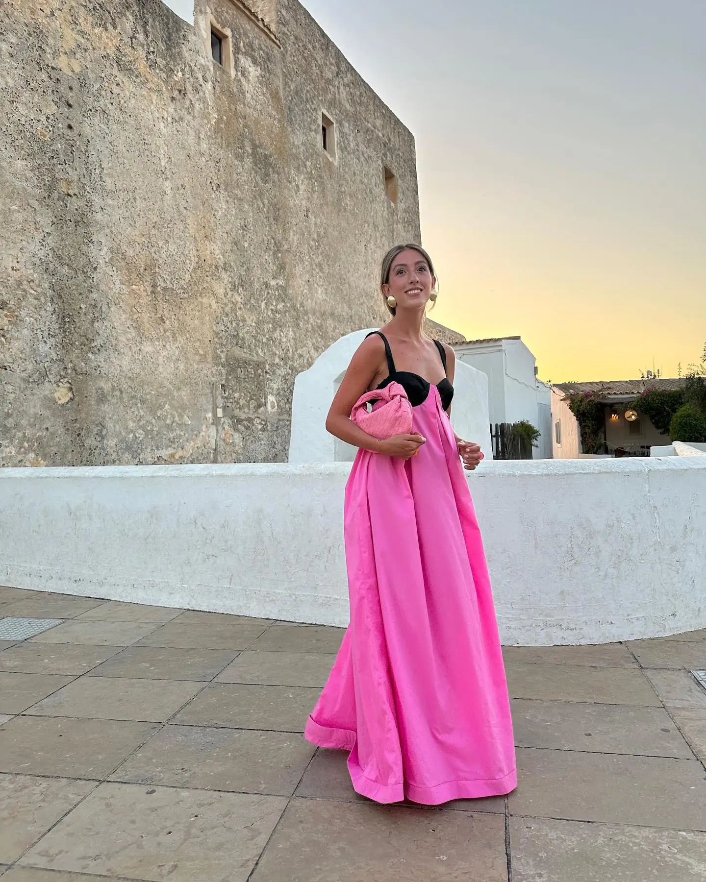 Summer Fashion Womens No Back Lace spaghetti Strap Maxi Dress Elegant Shoulder Loose Womens Holiday Beach Viscidos 250106