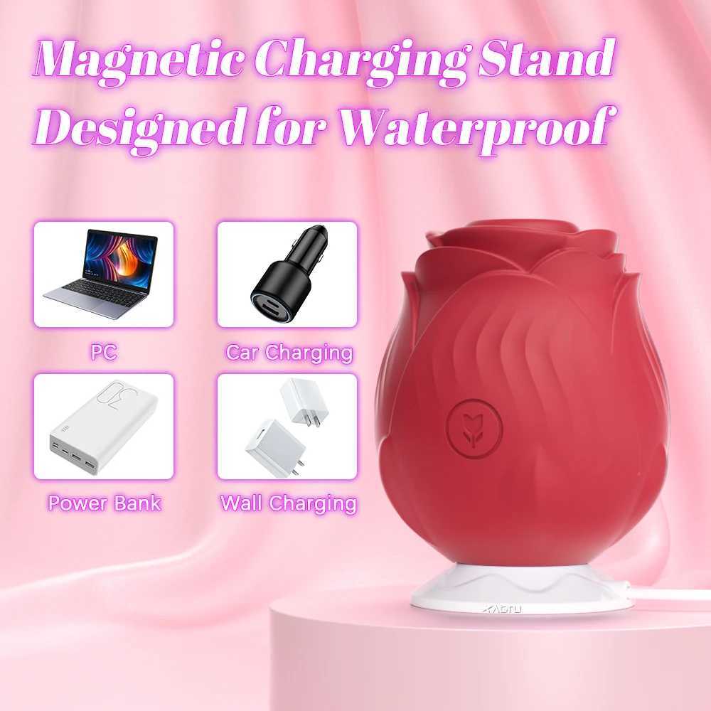 Sucking Vibrator for Women Vacuum Clitoris Stimulator Female Oral Nipple Clit Powerful Sucker Vibrating Adults Sex Rose-Toys XJ250618