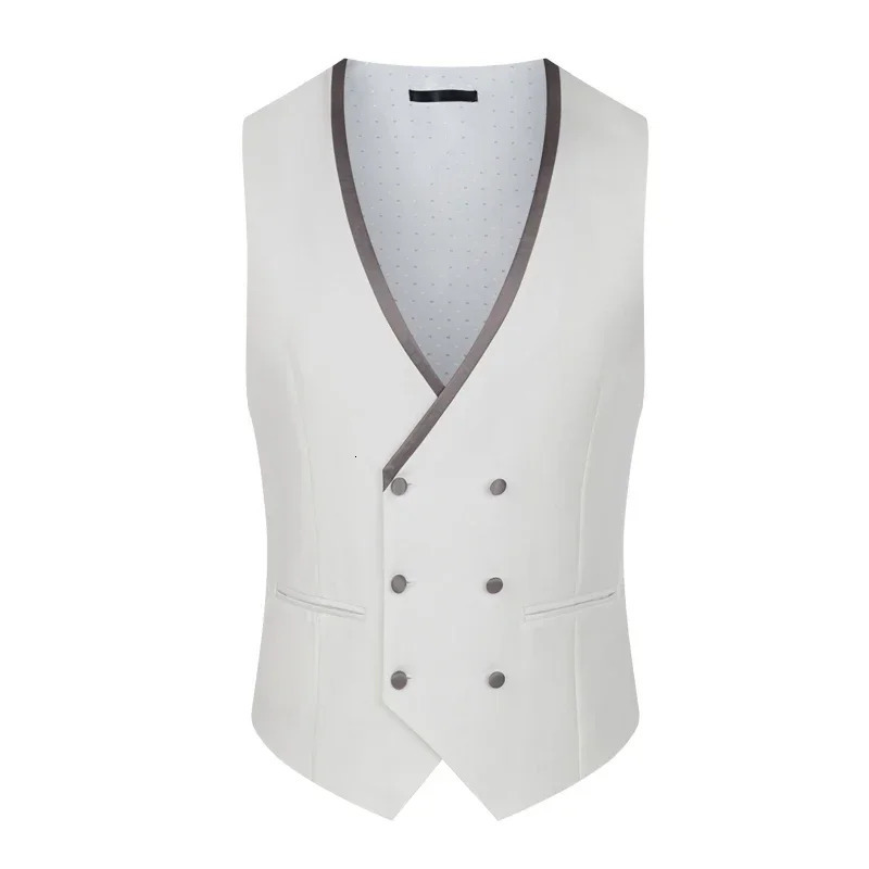 Wedding Banquet Mens Suits Dress Threepiece Wide Collar Jacquard Blazer Fashion Casual Jacket with Pant and Vest 250107