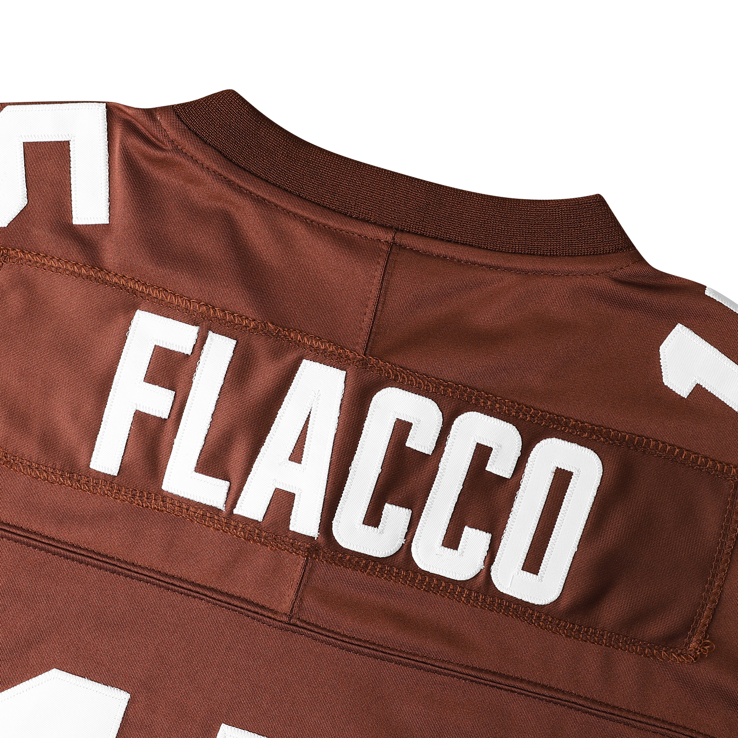 Personalized Football Jersey Shedeur Sanders Myles Garrett Joe Flacco Nick Chubb Jerome Ford Jerry Jeudy Grant Delpit Denzel Ward Embroidered Letter N