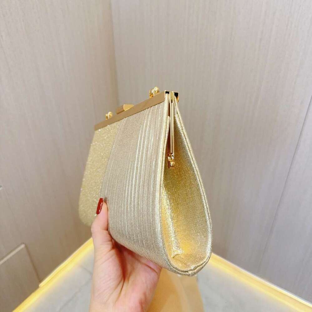 New Sparkg Handbag With Diagonal Straddle Evening Dress KTV Party Banquet Bag Celebrity Large Capacity Women's Bags