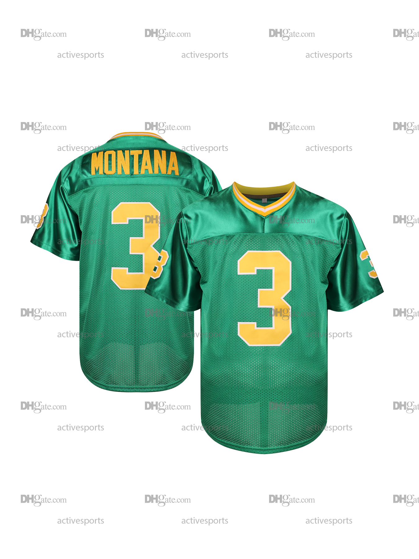 Mens Womens Youth 3 Joe Montana 1977 NCAA College Football Jersey Double Stitched Name Logos Embroidered Polyester
