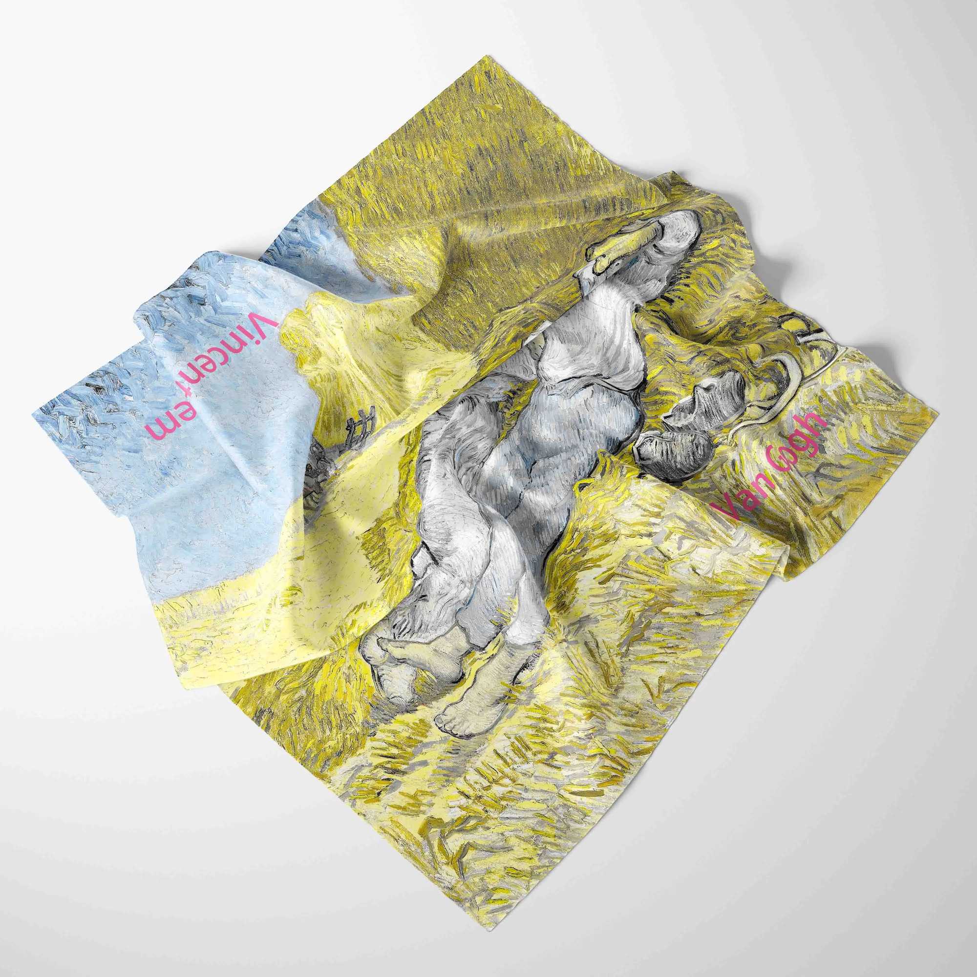 2025 Womens Oil Painting Silk Scarf New Printing Female Founder Scarf Handle Kerchief Fashion Head Founder Square Scarf W250107