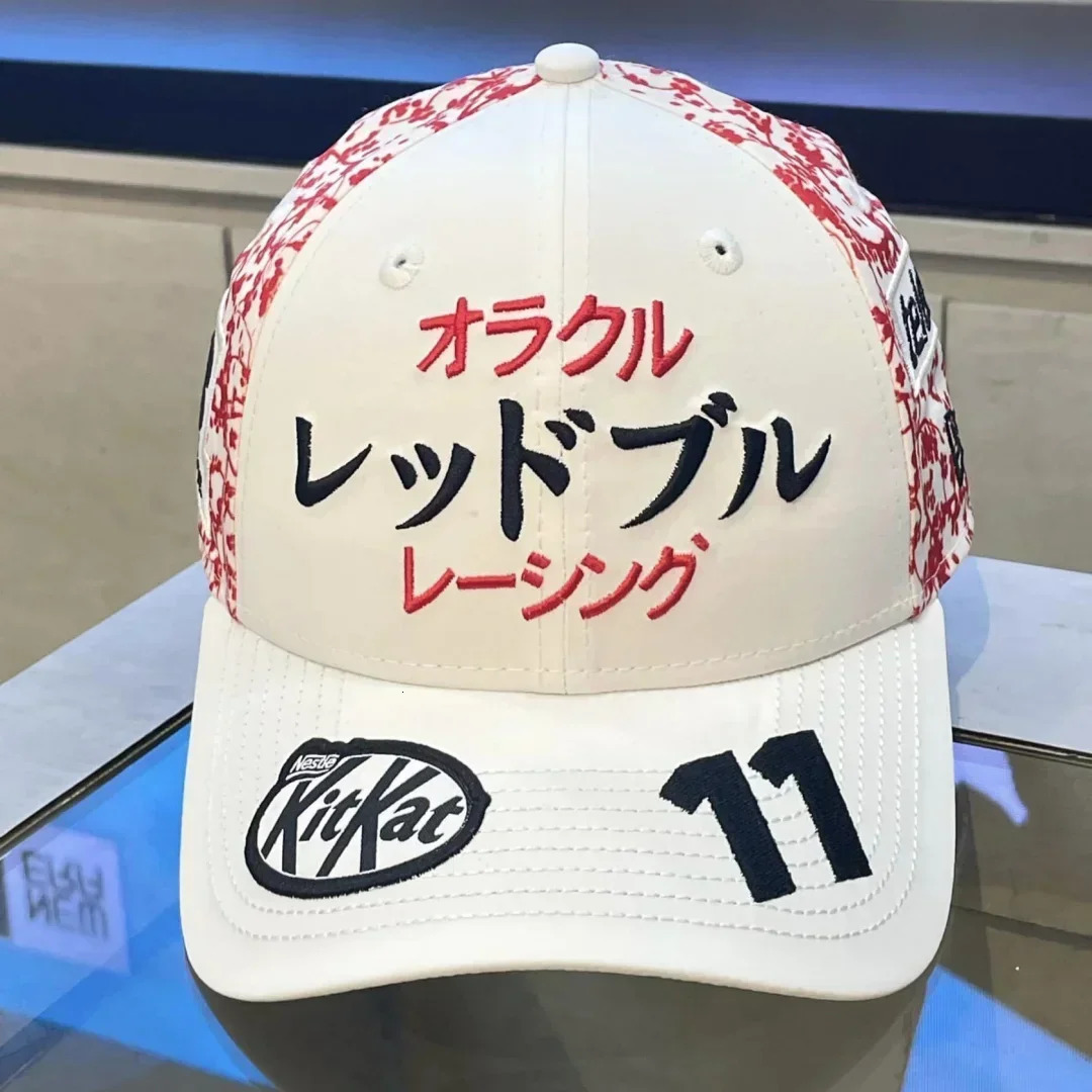 Hat Team Checo Perez Japanese Grand Prix Hat Sergio Perez Baseball Hat Womens Orange Lion Max Verstappen Netherlands Zandvoort Hat 250106