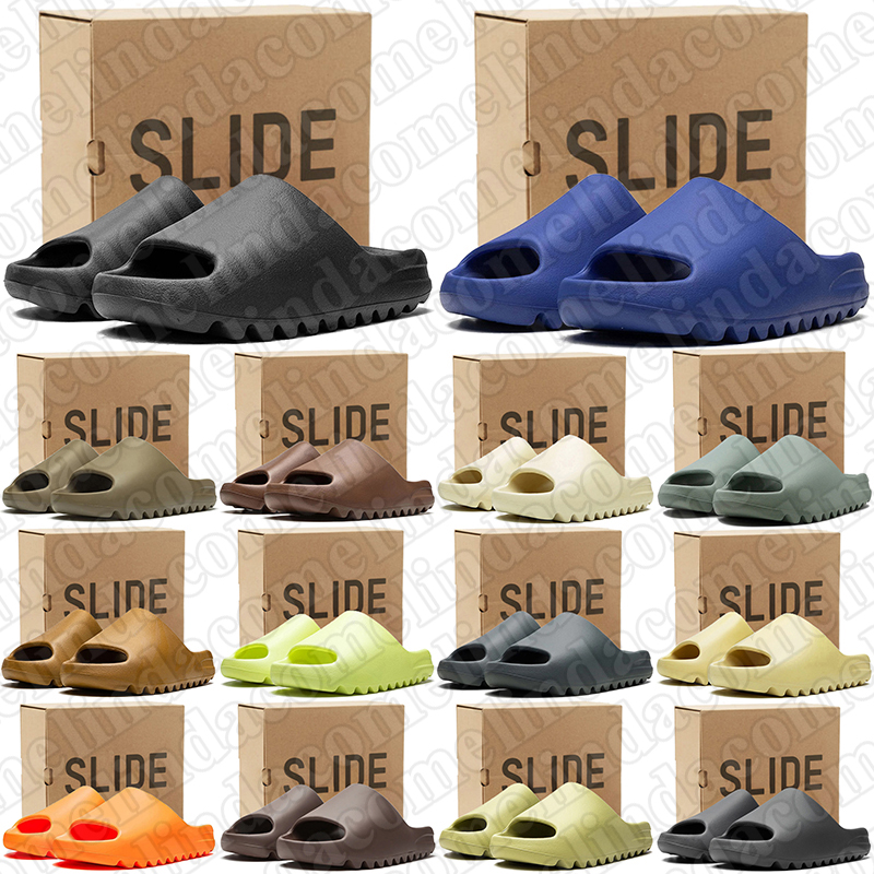 free shipping with box men women slippers designer slides mens stylish sandals black sliders summer beach slipper outdoor comfort sandal shoes