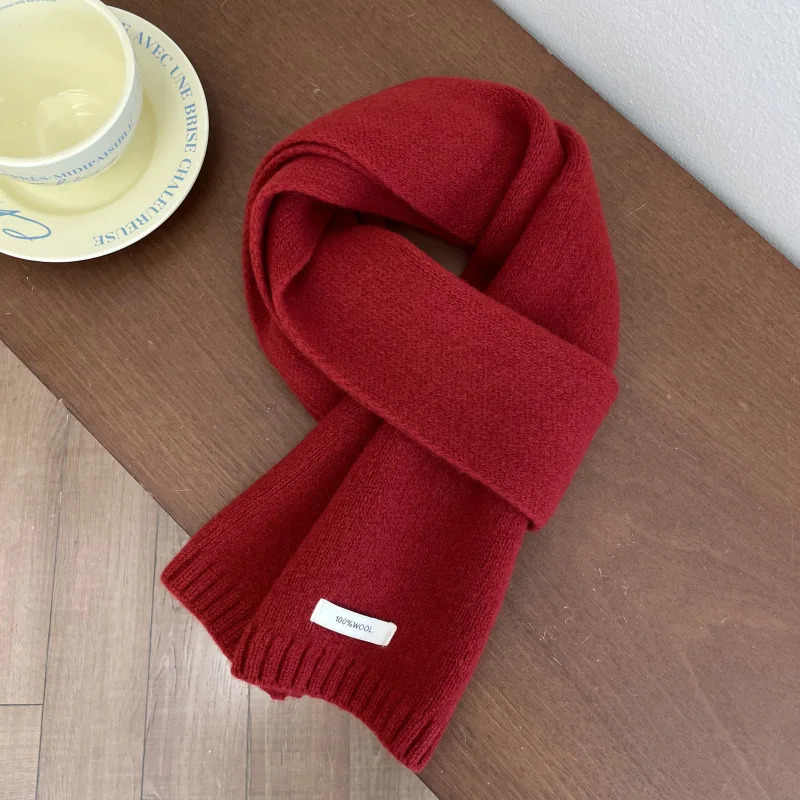 Christmas Scarf Winter Women Warm Long Scarves Shawl Female 1PC Scarf 250106