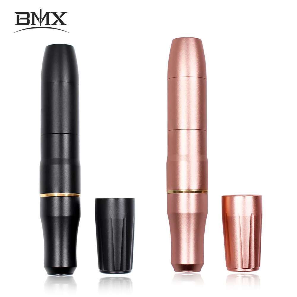 BMX Dual Use Pen with 2 head for Tattoo Art Permanent Makeup hine Kits Eyebrows Micrgmentation Device