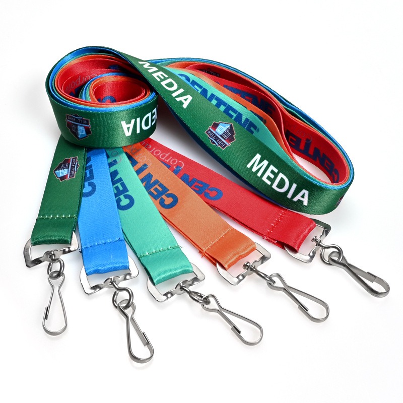 Factory Custom LOGO Mobile Phone Lanyard Neck Hanging Lanyards for Keys ID Card Employee Card Badge Holder Straps Camera Rope Free logo design assista