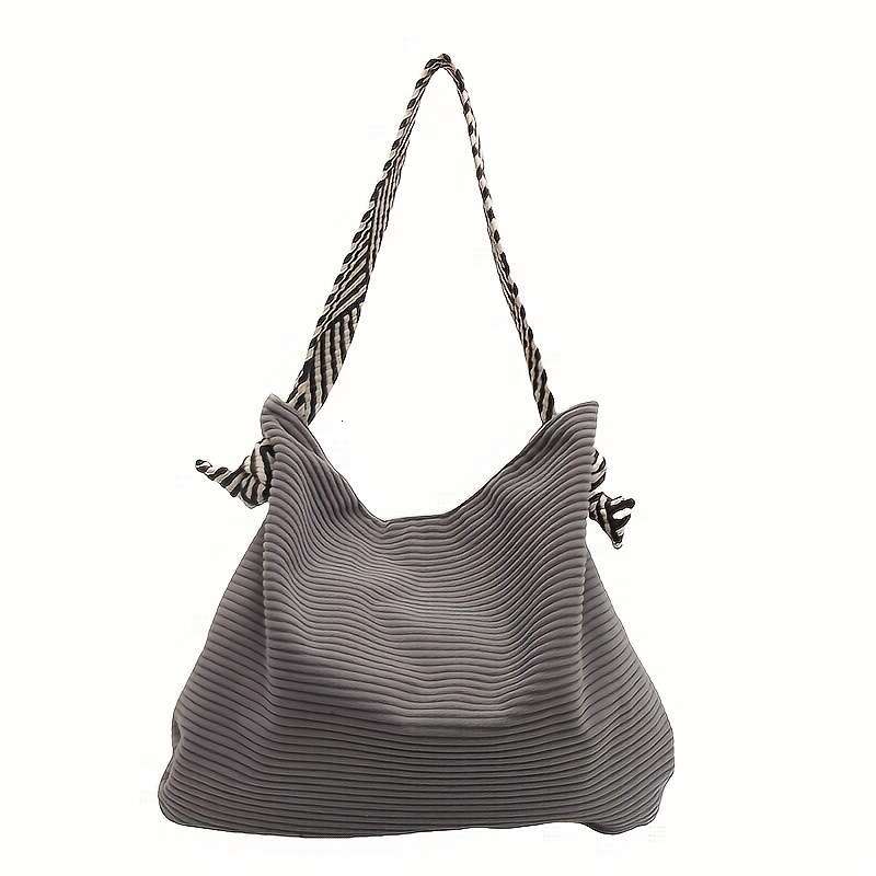 A Versatile Stylish Corduroy Tote Women, Suitable for Casual Outings, Commuting, Shopping. This High-Quality Bag Can Be Used in Various Scenarios, Inc