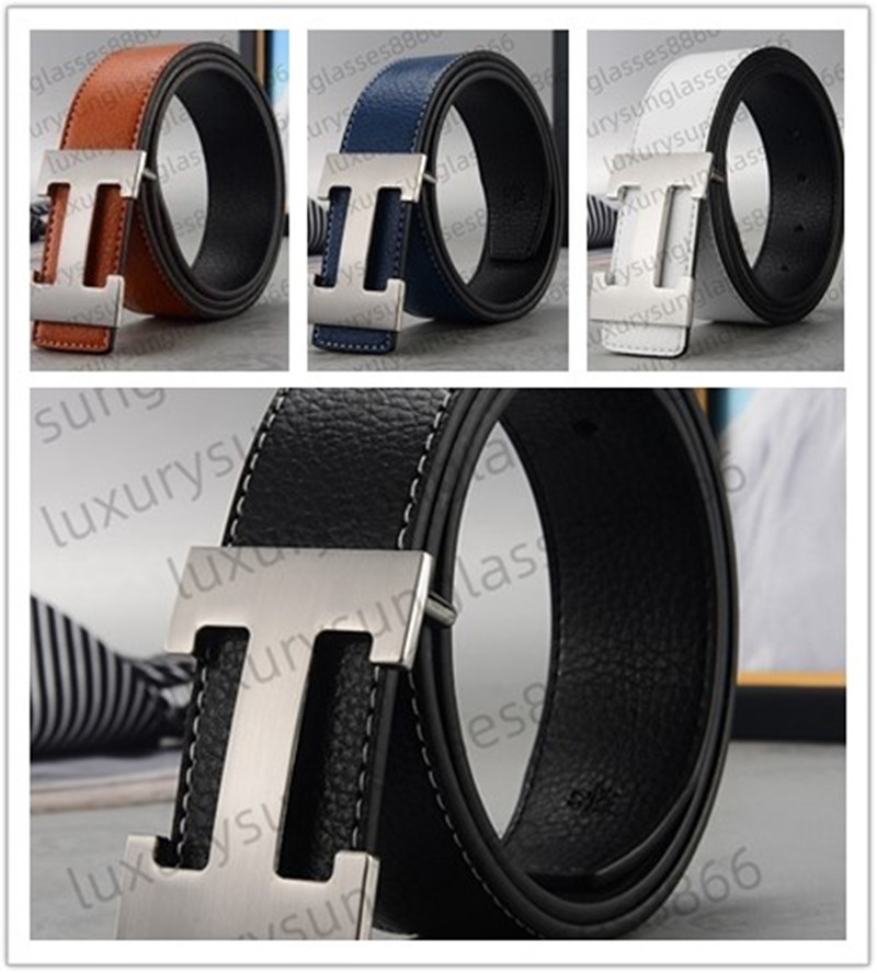 men designers belt for womens belts classic fashion business casual belt wholesale mens waistband womens metal buckle genuine leather width 3.8cm with box free ship