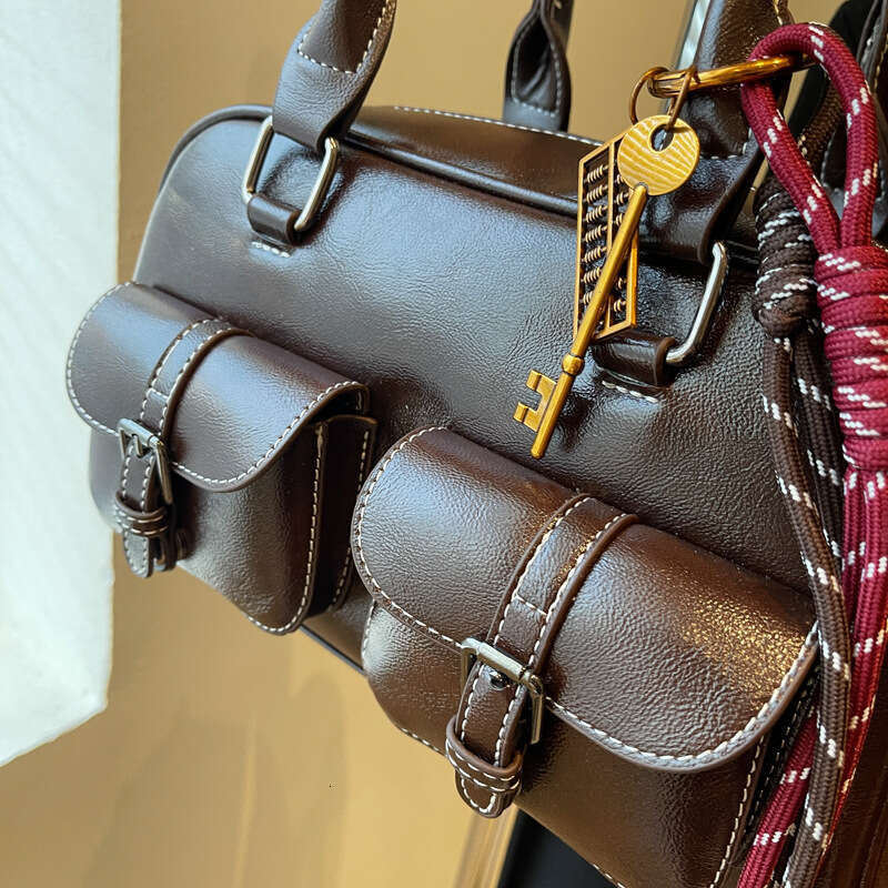 Korean Niche Bowg Pillow Bag, Large Capacity Boston One Shoulder Hand-Held Armpit