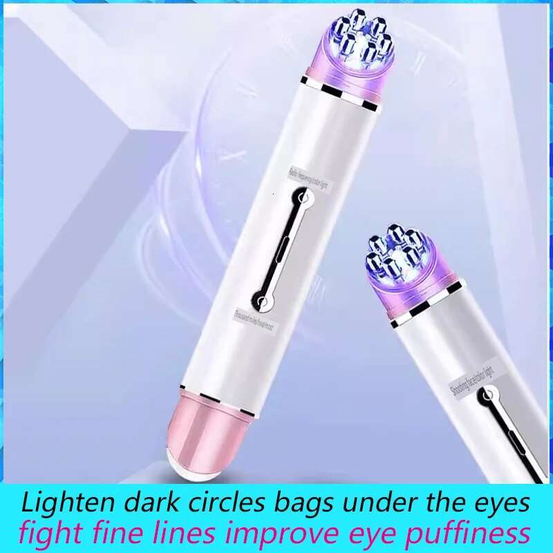 Electric Massage Beauty Device, Lighten Dark Circles Bags Eyes, Fight Fine es, Improve Eyes Puffiness, ESM, Usb MY-009