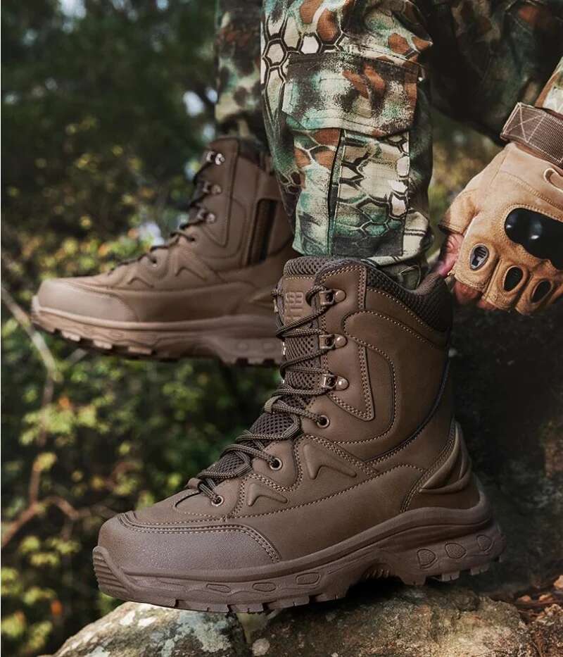 Ddmyoutdoor China Domestic Winter Snow Man Sneakers Trekking Work Casual Non Slip Rubber Boots Training Hiking Shoes Big Size