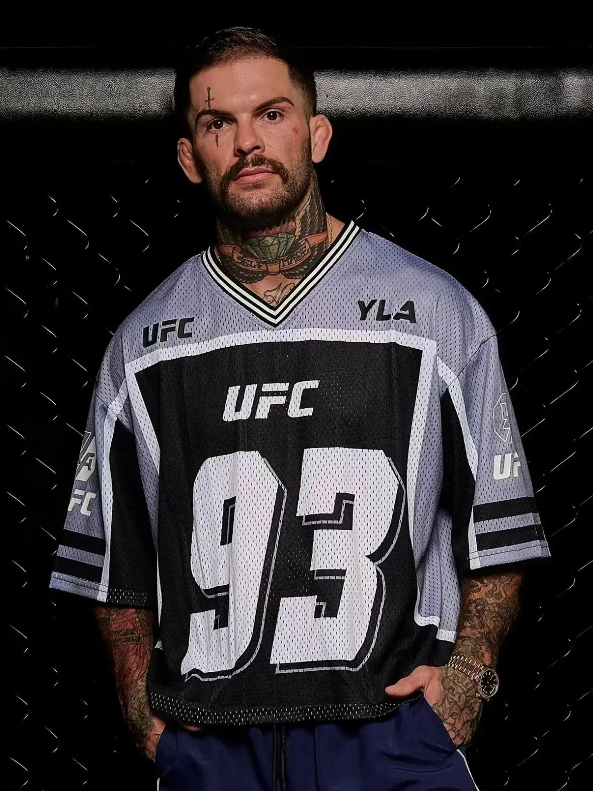 Mens Fashion Oversized T-shirt Mens Sports Fitness Quick-drying Breathable Large Mesh Print Pattern Short-sleeved Top 250107