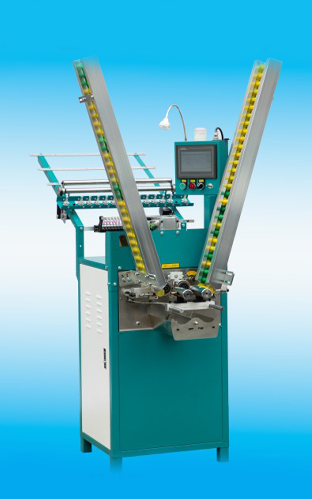 Full Automatic Weft Thread Measuring Equipment Fully automatic meter counting weft yarn machine