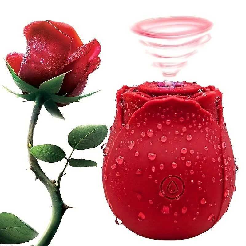 Powerful Sucking Vibrator for Women Vacuum Clitoris Stimulator Female Oral Nipple Clit Sucker Vibrating Adults Sex Rose-ToysXJ250618