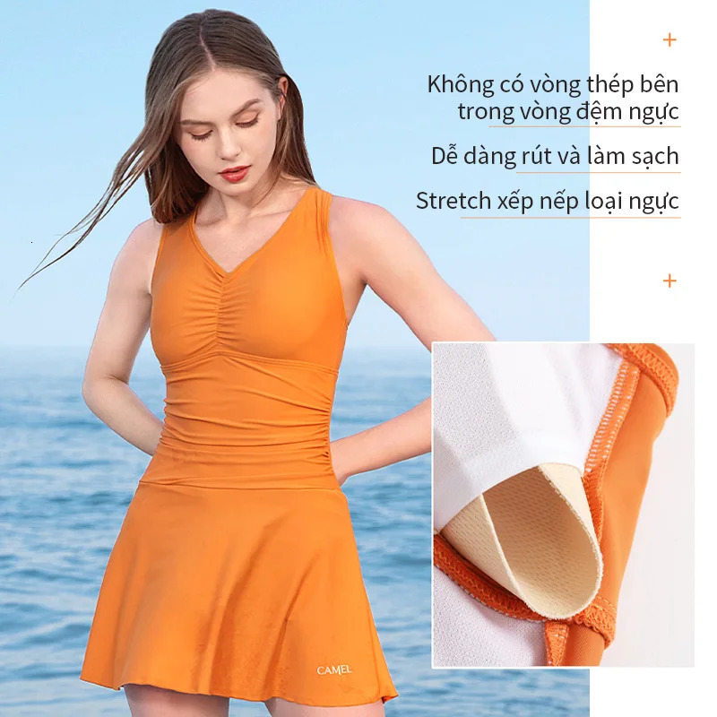 GOLDEN CAMEL Womens Swimsuits Summer One-Piece Sexy Swimwear Women Swimsuit Swimming Suit for Women Clothing Bathing Suits 250106