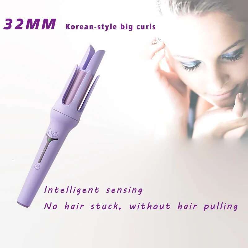 Lcd Curg Wave Styg Appliance Curler Modeler Electronic Volume Curlers Waffler Crimping Hair Iron