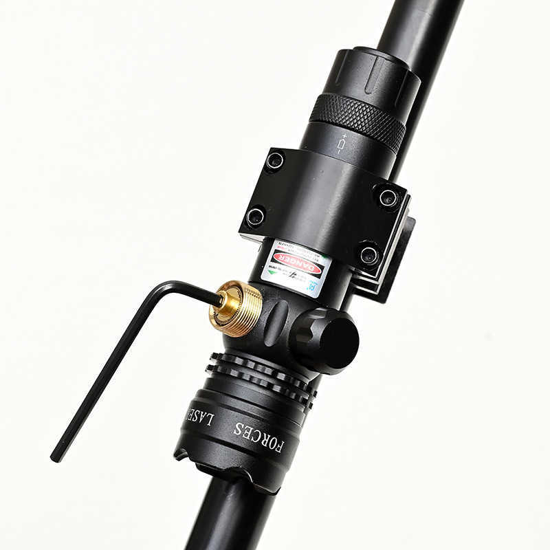 Anti-seismic low base infrared laser sight Red green laser calibrator up and down left and right adjustable sight X250107