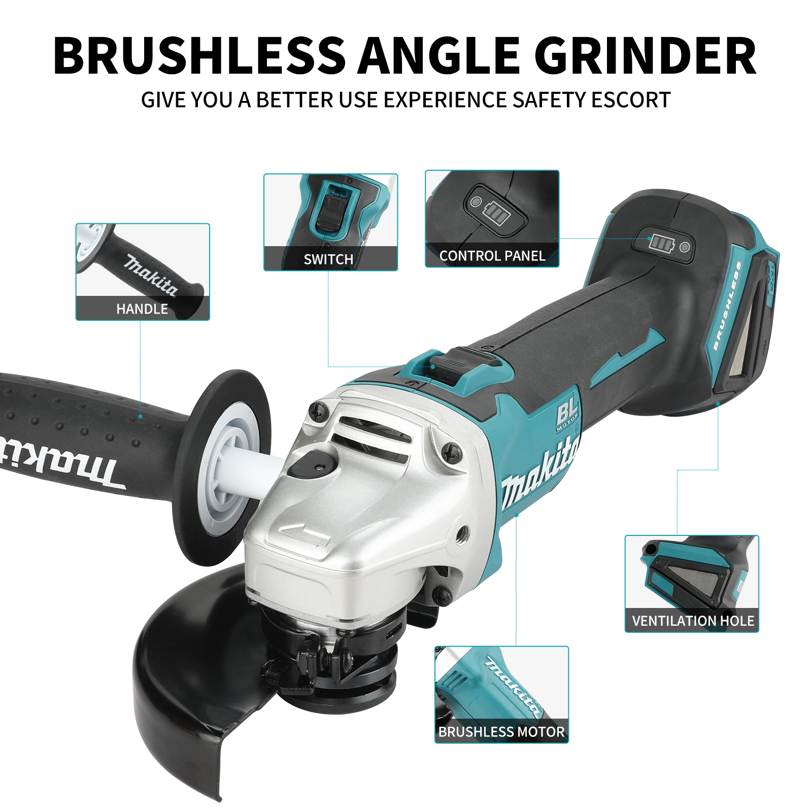 Makita DGA504 Drywall Anchor Machine - Includes Only Machine