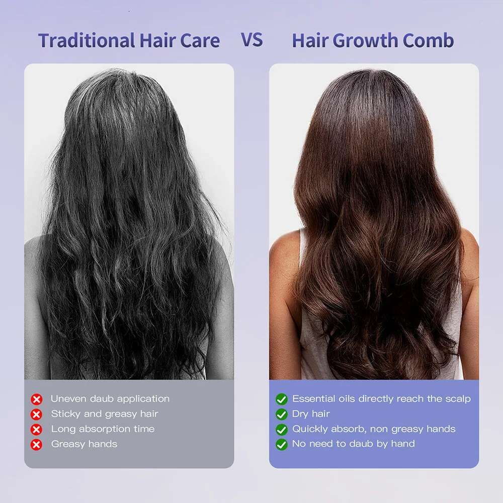 Care Spray Comb Vibration Scalp Massage Hairbrush Head Massager Sprayer Atomizing Brush Hair Oil Applicator