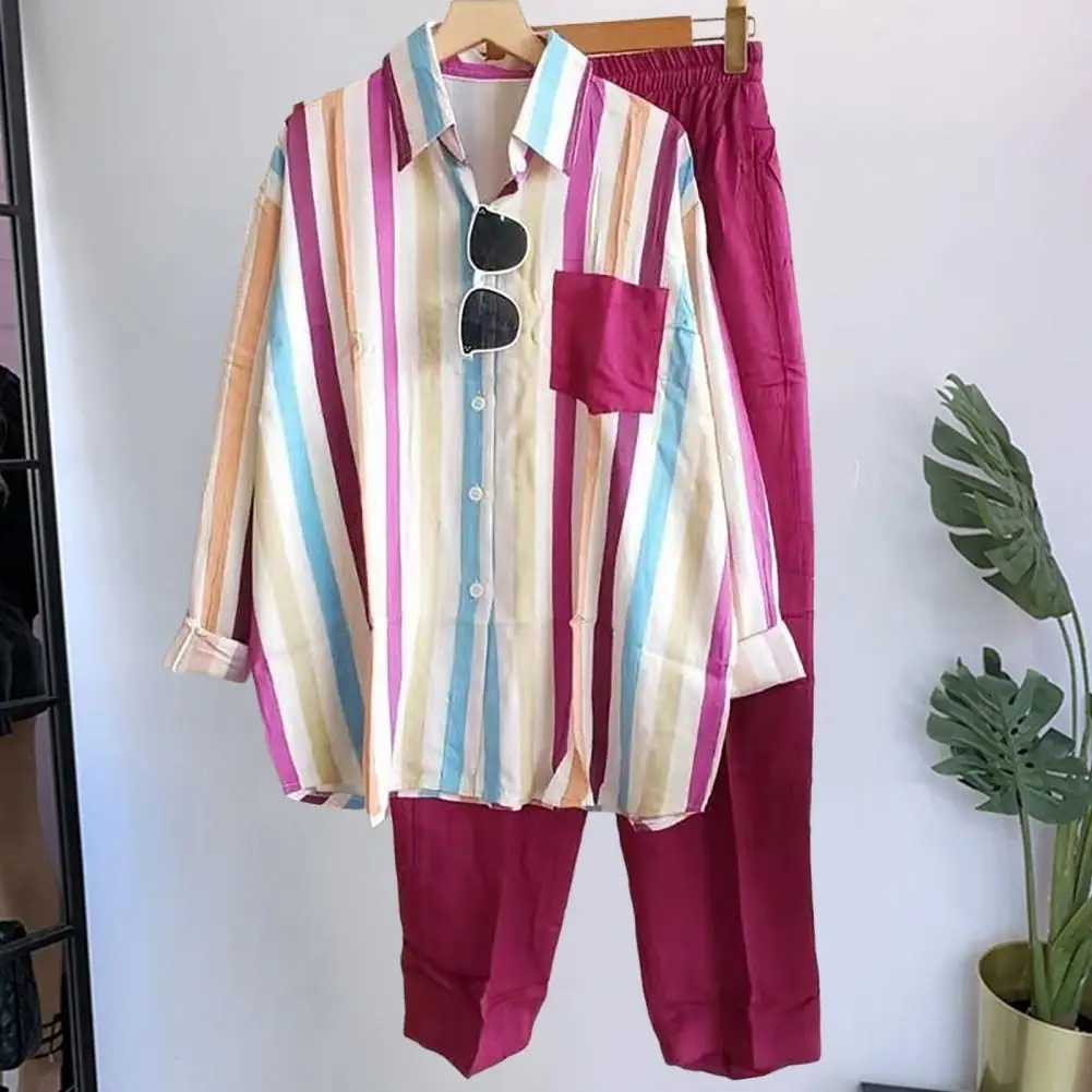 Women Tracksuit Two Piece Set 2022 Summer Cotton Linen Casual Loose Solid Blouse T-shirt Wide Leg Pants Suit Outfits 2 Piece SetXJ250106