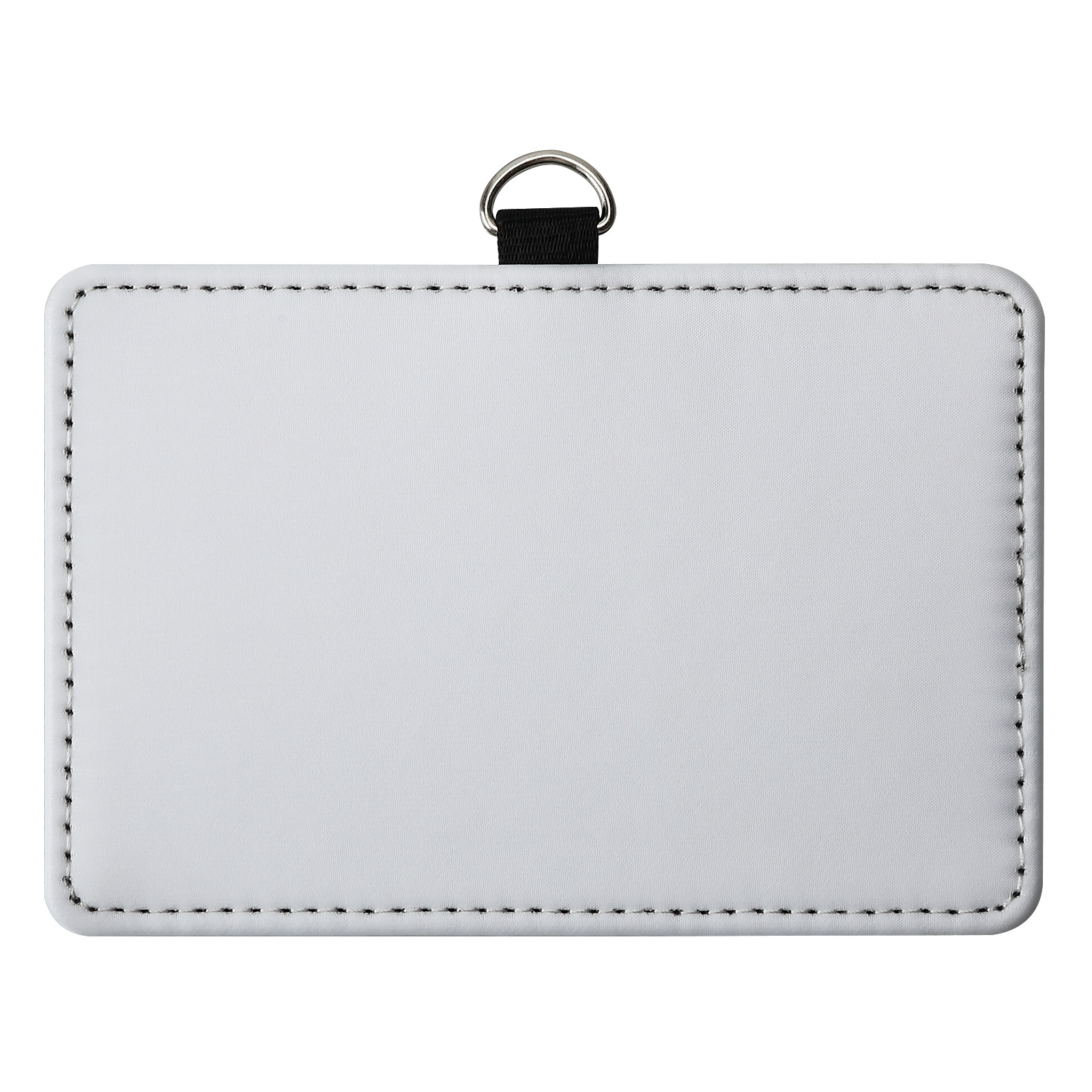 Card Holders Sublimation DIY White Blank PU Cross Employee Name ID Holder Cover Hoop LL