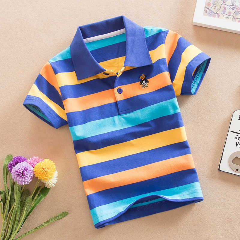 Polos Polos Mardi Gras Childrens Clothing 2024 Baby Boys Polo T-shirt Top Zipper Stripe Long Seven Girls Dress Childrens sisters Clothing WX5.29