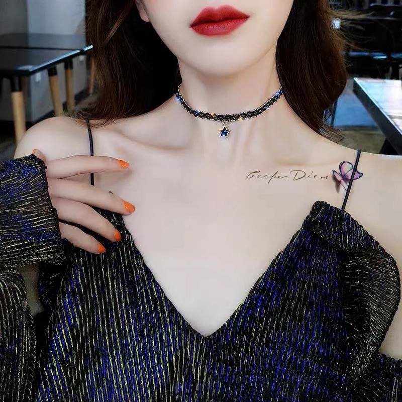 30PcsSet Temporary Tattoo Stickers No Repeat Waterproof Arm Clavicle Body Art Sticker Disposable Butterfly Flowers Small Tatto 241230