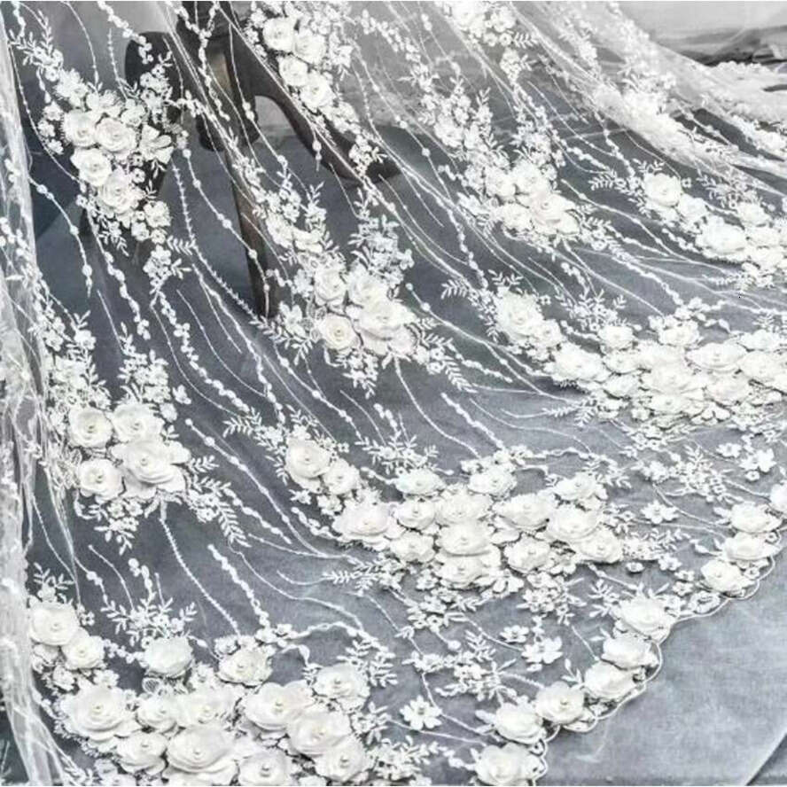 Stic Arabic Dubai Lace Tulle Wedding Dresses A E Sleeves Sheer Neck Appliques Beads Long Bridal Gowns With Split Front Custom Robes De Mariage Bc18324