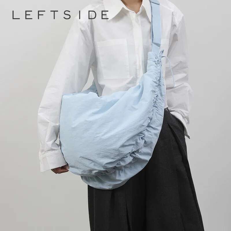 Ddmymoon Design Nylon Large Soft Shoulder Crossbody Bag for Women 2024 Winter Trend Fashion Y2K New Underarm Bags Handbags