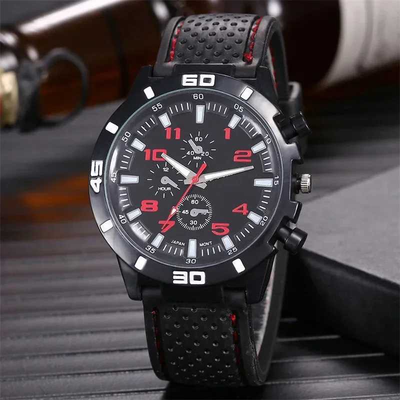 Brand Date Quartz Men Watches Luxury Male Clock Chronograph Silica Gel Sport Mens WristWatch Hodinky Relogio Masculino WholesaleX250107