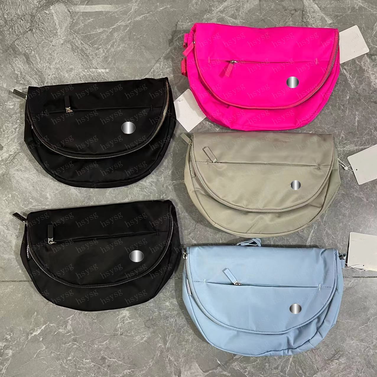 NEW 5L Crossbody bag Wasitbag Sports Shoulder Multi-function Bag Fanny Pack Black High Quality