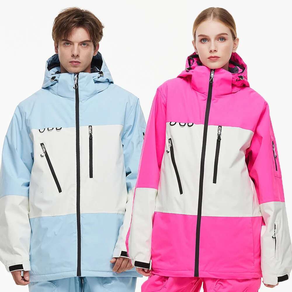 2025 Jackets For Men And Women Outdoor Windproof Waterproof Snowboarding Jacket Unisex Breathable Warm Multi-Pocketed Skiing Coat