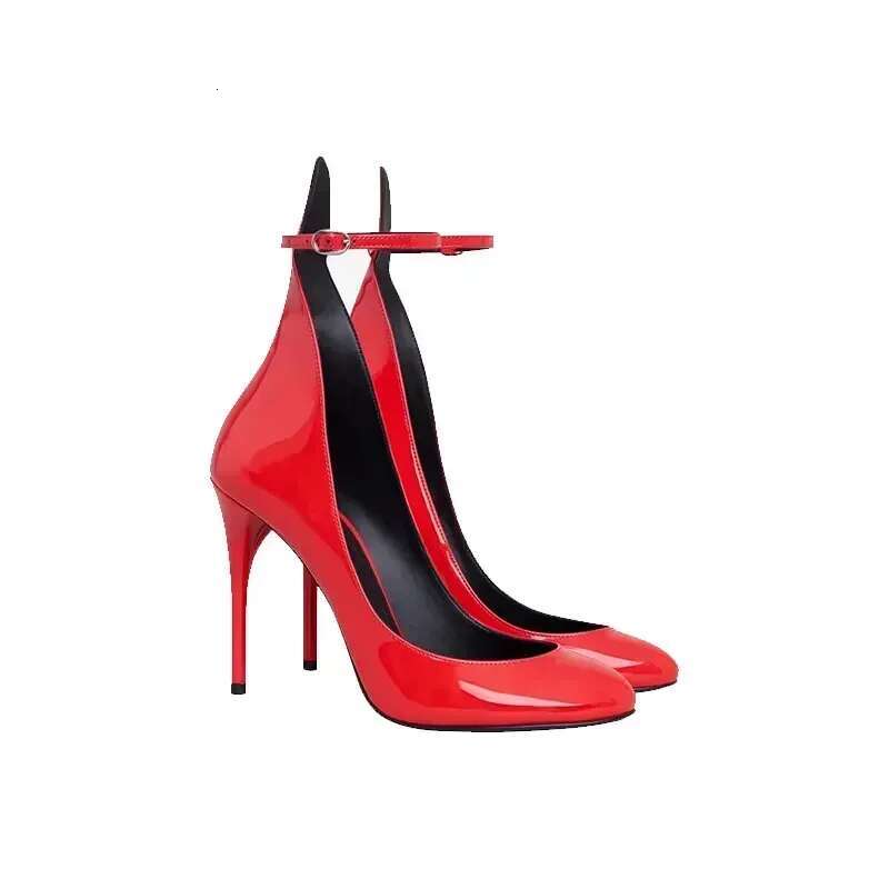 Spring/Summer New Slim High Heel Single Round Head Walk Party Wedding Large Size Fashion Women's Shoes