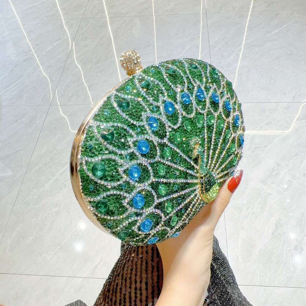 New Pea Dia Set Handbag, European And American Retro Style Party Bag, Birthday Wedding Single Shoulder Crossshoulder Banquet Bags