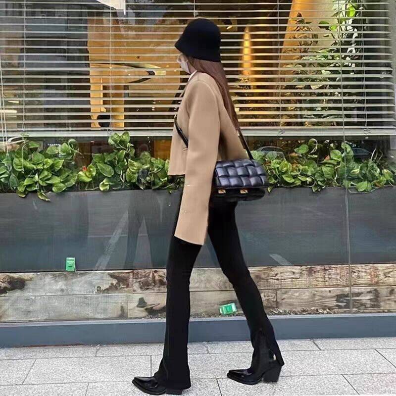 Heels Boot Mid Autumn Winter Designer Cozy Snow Boots Pumps Fashion Casual Ankle Goth Women Shoes 79b2 s