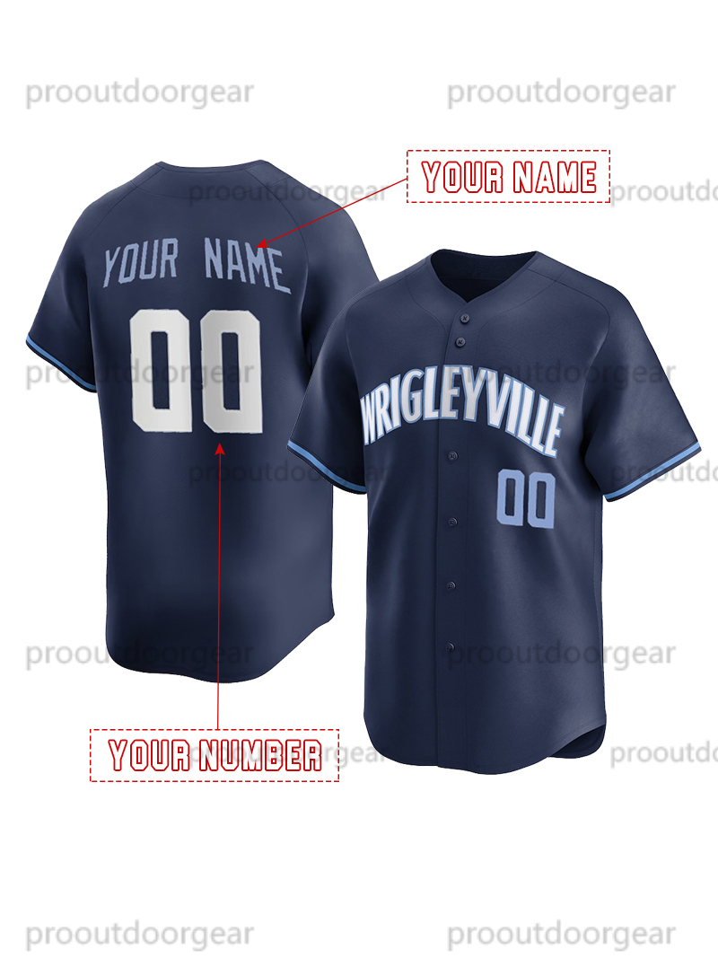 2025 Baseball Jerseys 7 Dansby Swanson Imanaga Suzuki Sandberg Bellinger Canario Custom Jersey