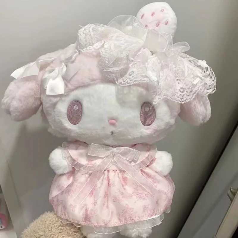 Cute Butterfly Plush My Melody White Sternberg Birthday Doll Childrens Toy Plush Doll Gift W250107