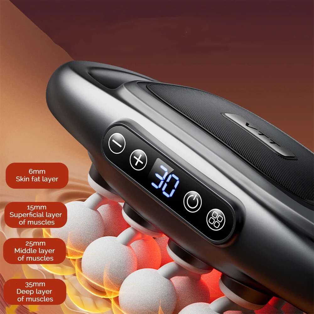16-Head Fascia Gun High Frequency Vibration Body Massage hine