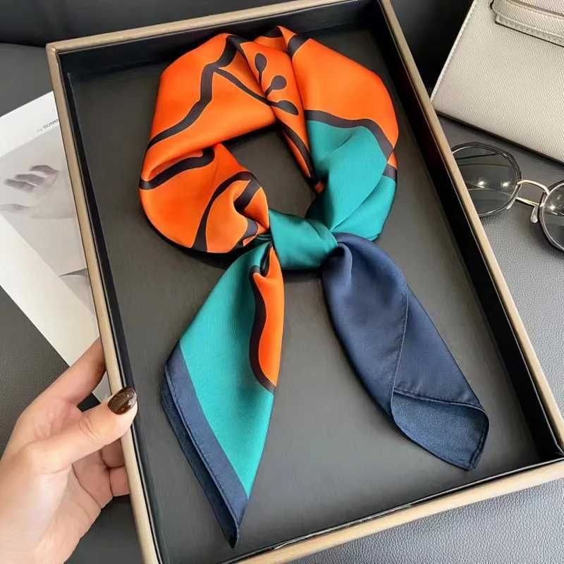 Scarf Womens Silk Satin Womens Luxury Scarf Bandana Silk Scarf Womens Collar Headwear Lavender Official Store WJ002 W250107