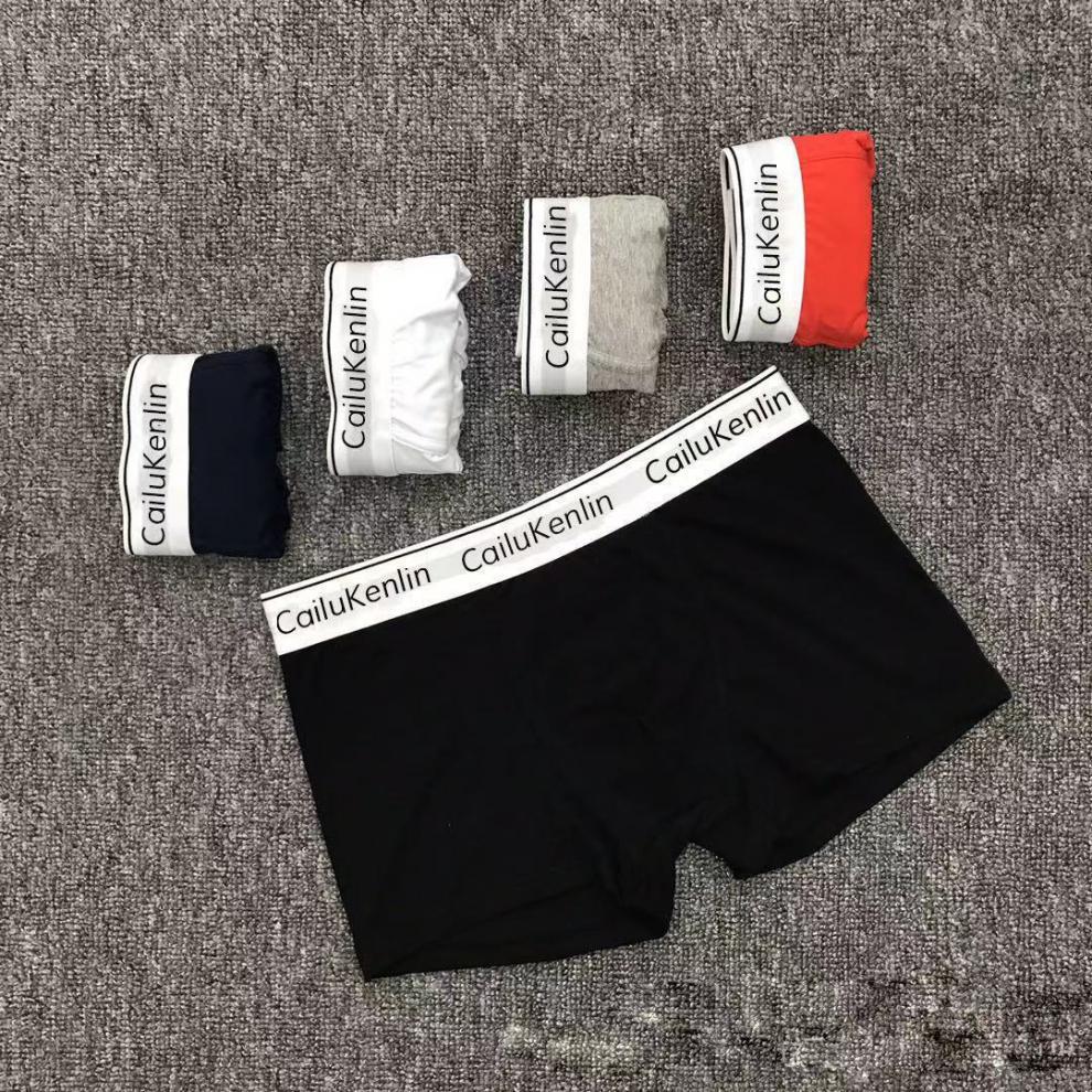 3PC Men's Underwear Designer Sexy Shorts Underpants Cotton Underwear Male Boxers Brand Underpants